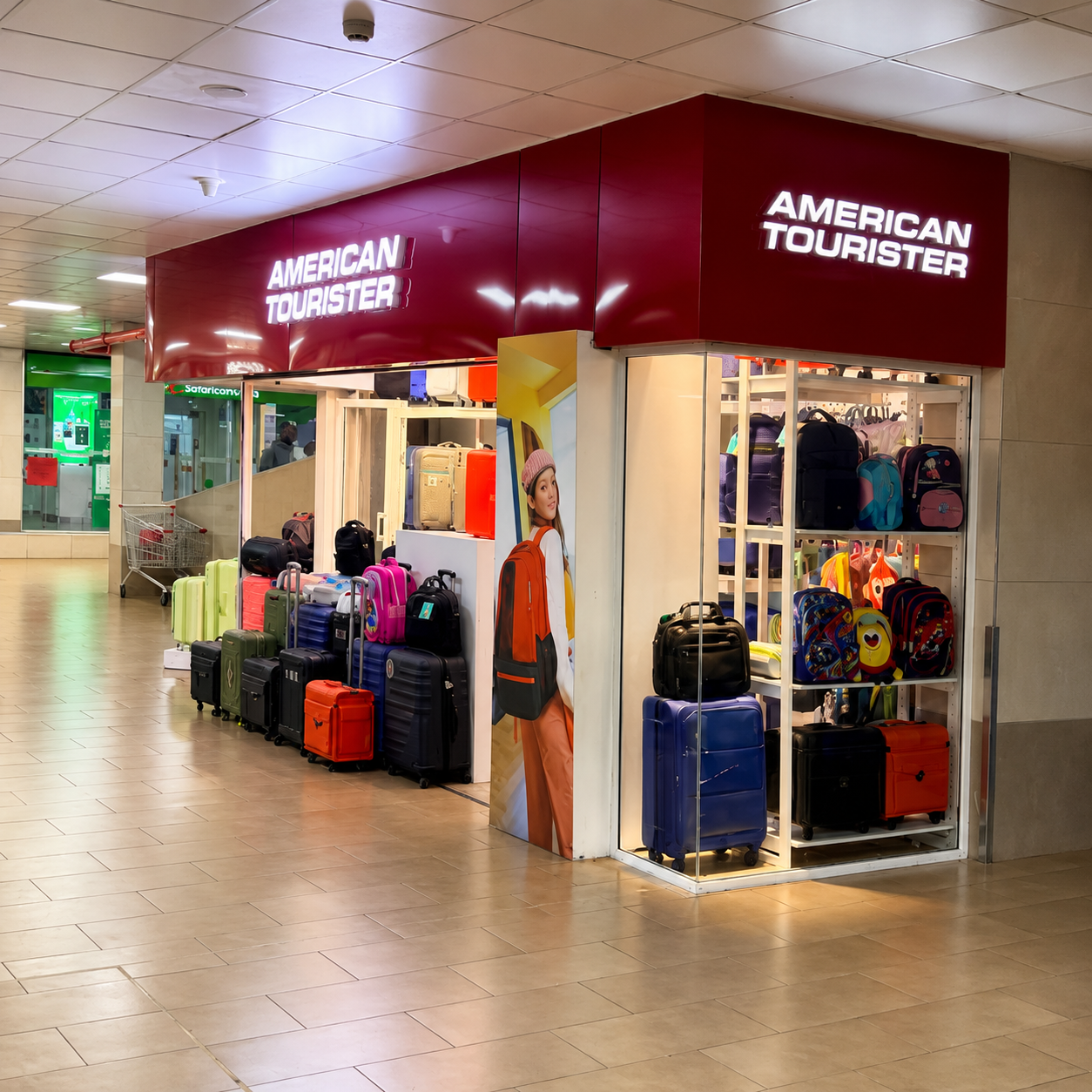 American Tourister — Retail Display & Signage