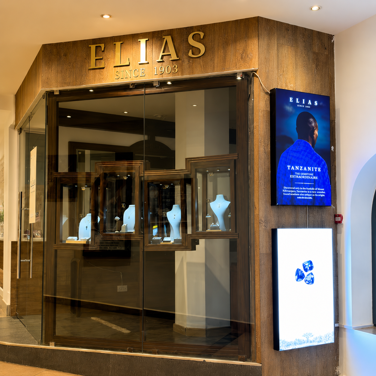 Elias Jewellers — Premium Storefront Branding
